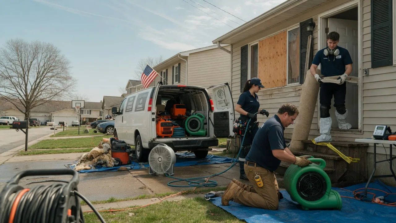 Water Damage Restoration in New Wilmington, PA near me